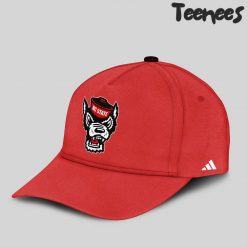 NC State Wolfpack Football Red Hoodie Pants Cap