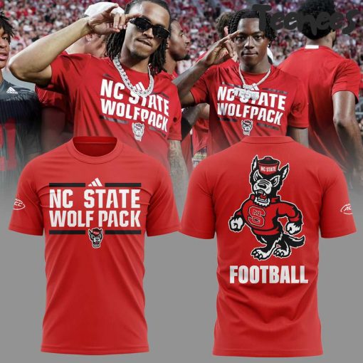 NC State Wolfpack Football Red Tee