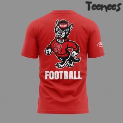 NC State Wolfpack Football Red Tee