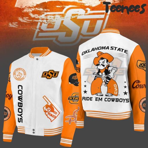 Oklahoma State Cowboys Baseball Jacket