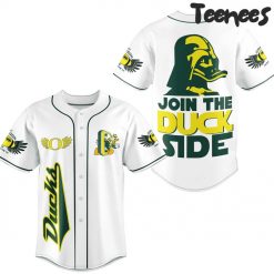 Oregon Ducks Join The Ducks Side Baseball Jersey