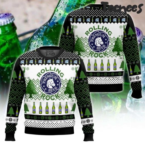 Rolling Rock Ugly Christmas Sweater