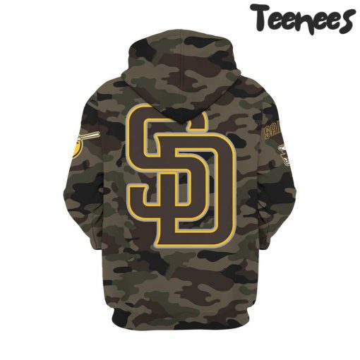 San Diego Padres Camo Hoodie