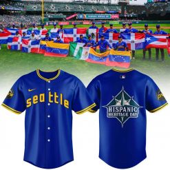 Seattle Mariners 2024 Hispanic Heritage Day Jersey