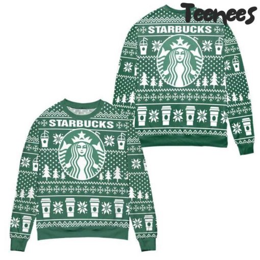 Starbucks Coffee Ugly Christmas Sweater