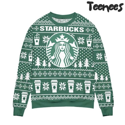 Starbucks Coffee Ugly Christmas Sweater