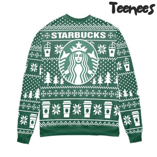 Starbucks Coffee Ugly Christmas Sweater