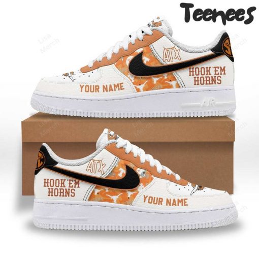 Texas Longhorns Hook’em Horns Air Force 1 Shoes