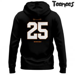 Texas Longhorns Team Official Number 25 Logo Hoodie